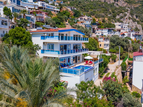 gece  -  Kasım
  | Kalkan Akbel'de Eşsiz Deniz Manzaralı Geniş Aile Villası